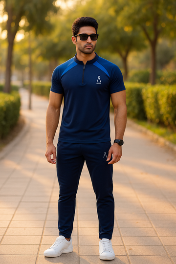 GlideWear Tracksuit - Ocean Velocity