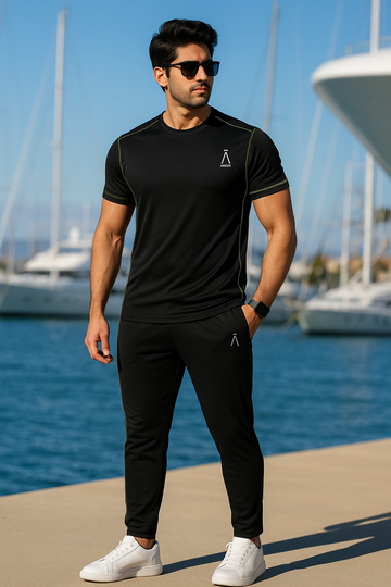 QuickDry TrackSuit -- Phantom Black