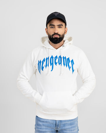 WHITE VENGEANCE HOODIE