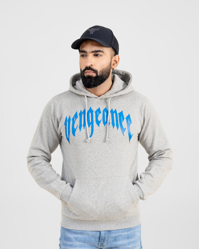 GREY VENGEANCE HOODIE