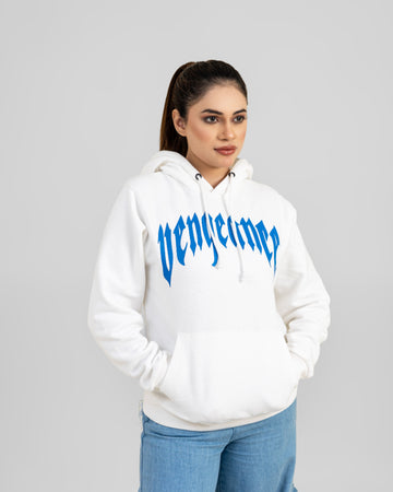 WHITE VENGEANCE WOMEN HOODIE