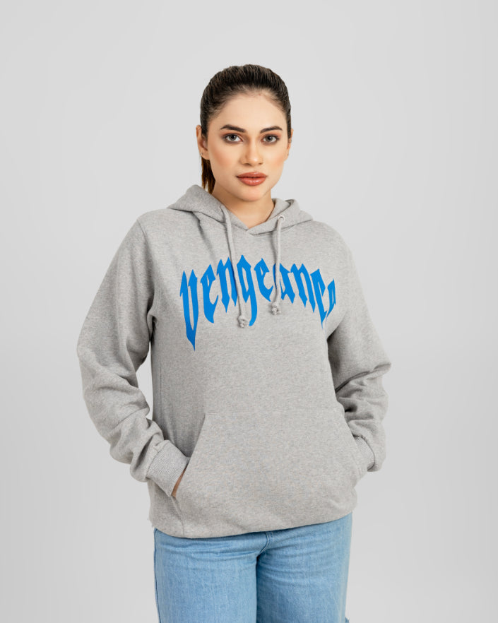 GREY VENGEANCE WOMEN HOODIE