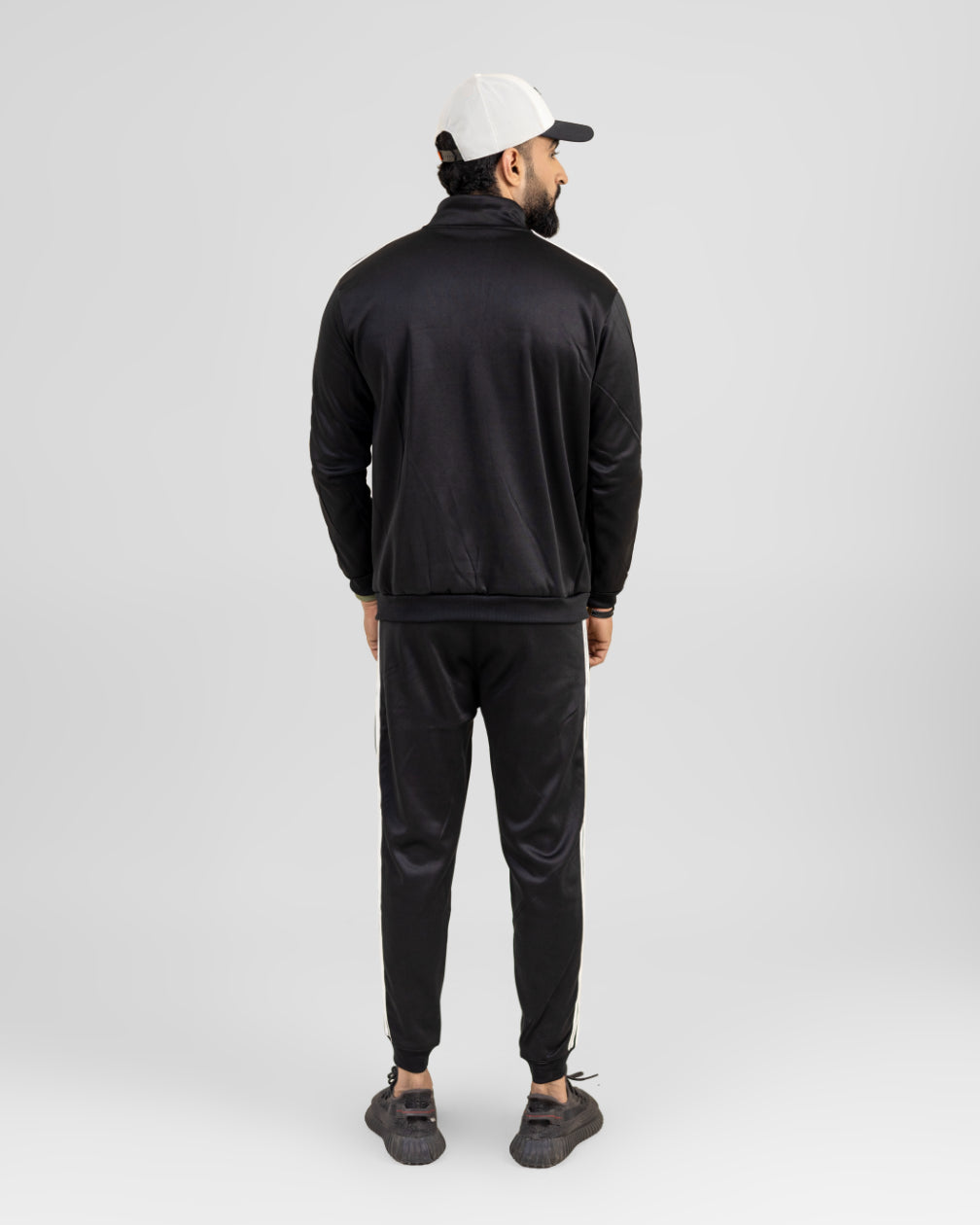 BLACK STRIPED WL WINTER TRACKSUIT