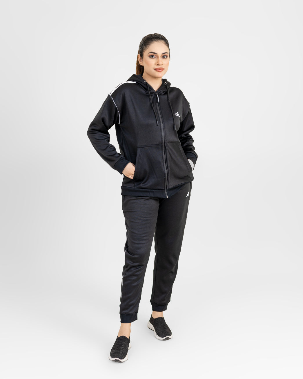 ZIP-UP HOODED WL WINTER WOMEN TRACKSUIT