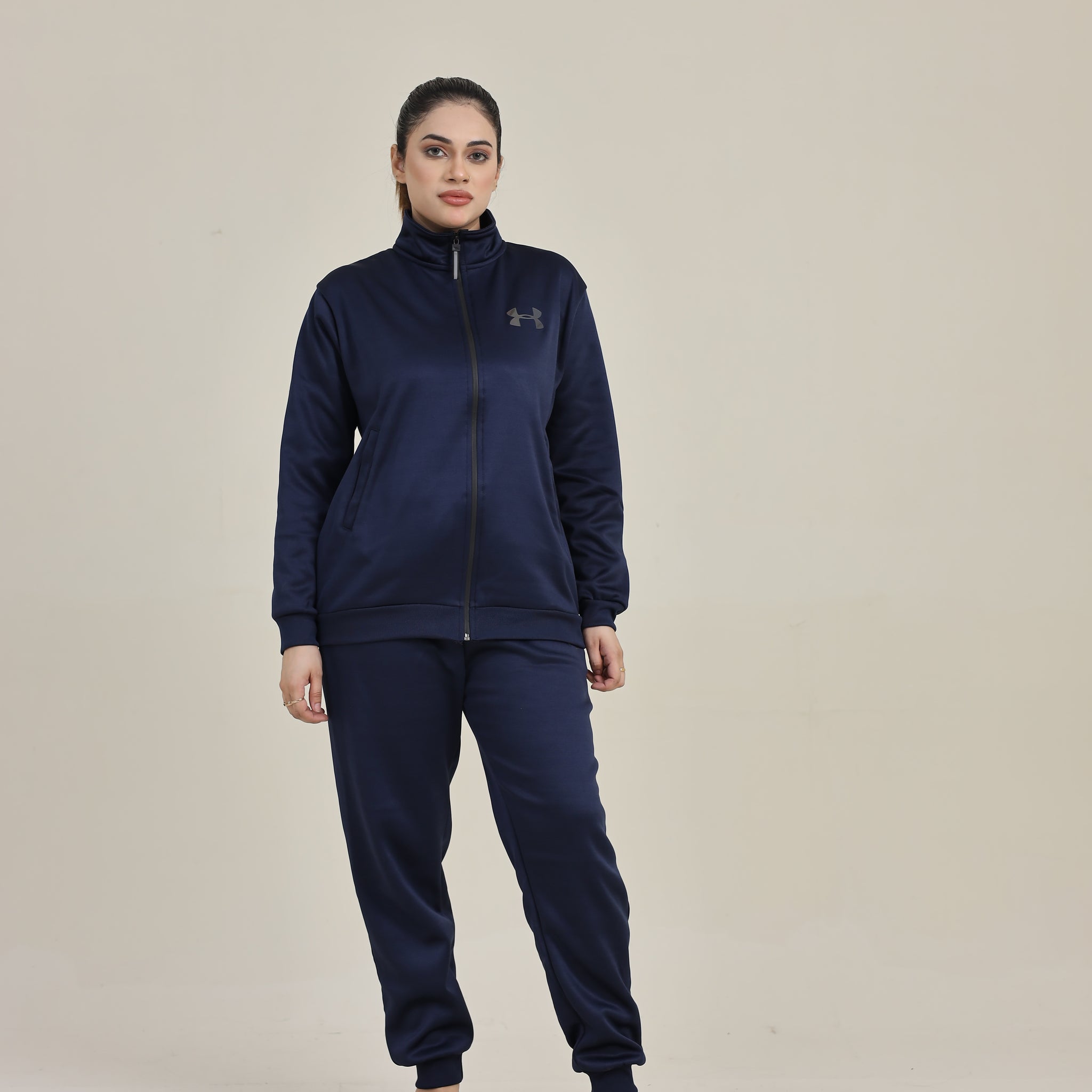 NAVY BASIC WL WINTER WOMEN TRACKSUIT