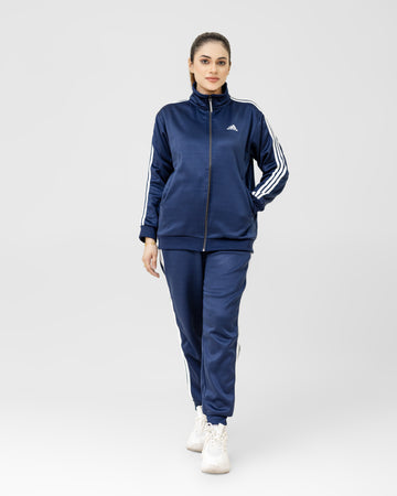 STRIPED NAVY WL WINTER WOMEN TRACKSUIT