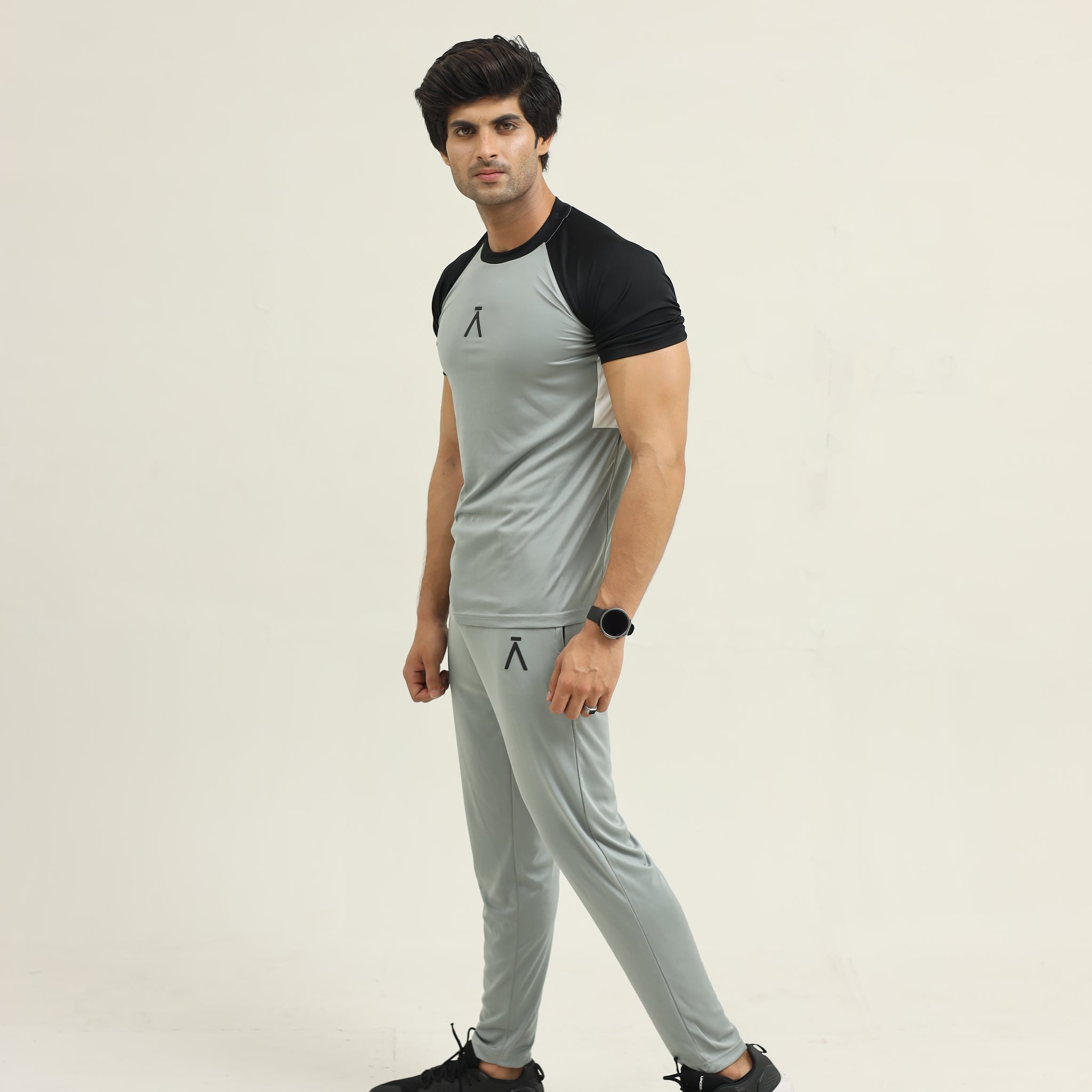 PeakFlex QuickDry Tracksuit - Shadow Grey