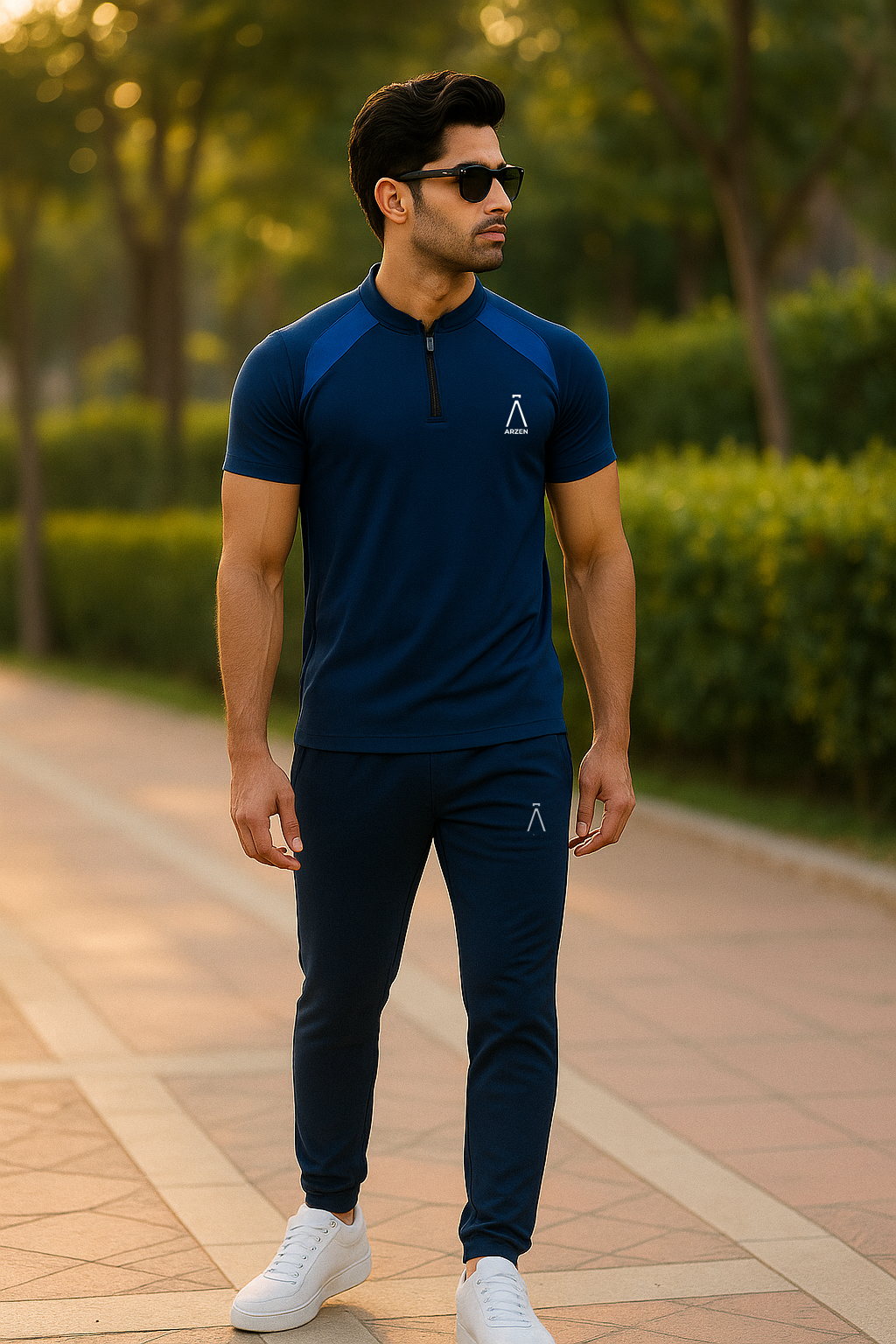 GlideWear Tracksuit - Ocean Velocity