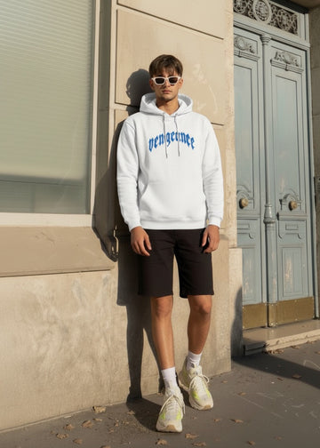 WHITE VENGEANCE HOODIE