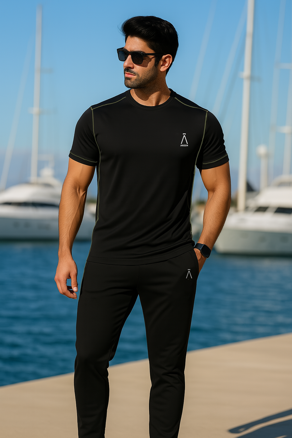 QuickDry  TrackSuit -- Phantom Black