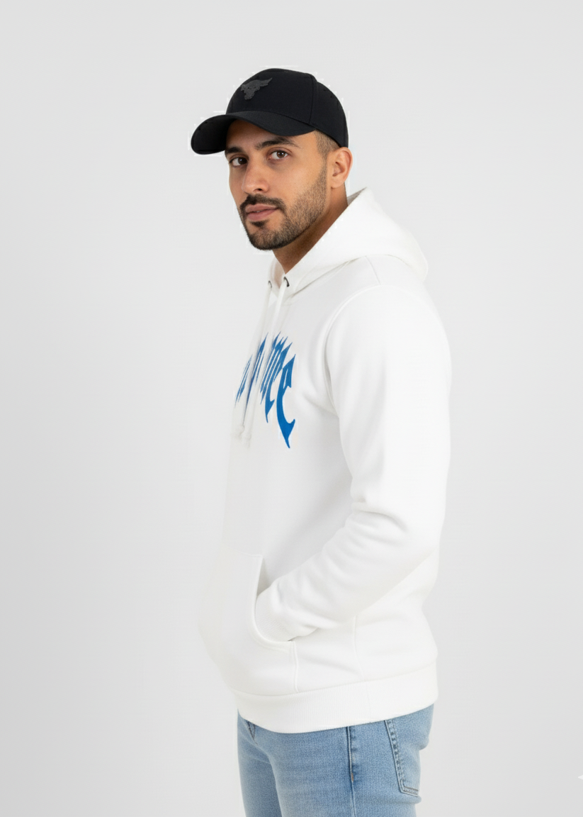 WHITE VENGEANCE HOODIE